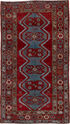 Antique Trans Caucasian Area Rug (4' x 7')
